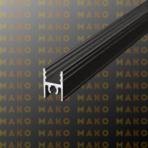 Профиль горизонтальный верхний MS210 Венге табако (A51)